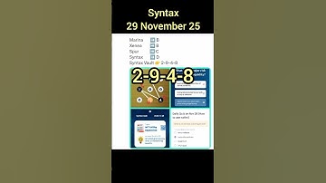 29 November 2025 Syntax Vault Code. Quiz Answers for Xenea, Marine, Spur and Syntax.