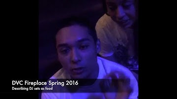 DVC describing DJ sets as food