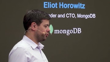 Team8 Rethink Cyber NYC 2018 - Eliot Horowitz, CTO & Co-Founder, MongoDB