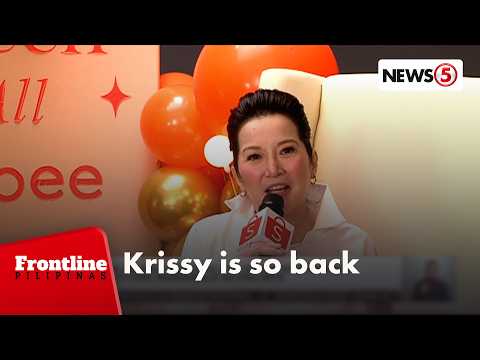 Kris Aquino, magiging live seller ng shopping platform; magbabalik sa pag-arte | Frontline PIlipinas