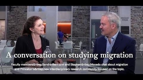 A conversation on migration