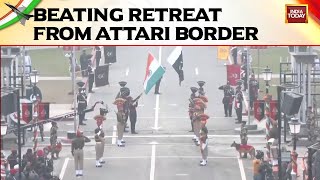 Beating Retreat 2024: Spectacular Beating Retreat at Attari-Wagah Border for 75th R-Day| India Today