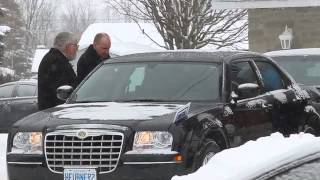 Crash victims' funeral