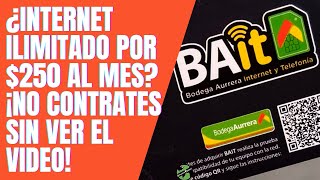 ?BAIT Bodega Aurrera ILIMITADO Configuración y APN ¿La MEJOR compañía TELEFÓNICA en México