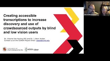 Improving Accessibility of Crowdsourced Transcriptions