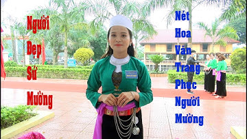 người đẹp và  trang phục người Mường Lạc Sơn Hòa Bình