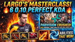 🔥 WHY PARIVISION COULDN'T STOP HIM! 💥 Largo's 6-0-10 Masterclass in 7.41d | MOUZ vs PV Highlights 🔥