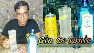Gin & Tonic 🔥🥴 How To Make a Gin and Tonic || Bombay Sapphire Cocktail