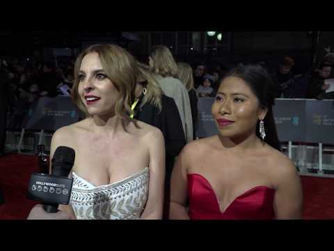Video: Detaljerna För Yalitza Aparicios Smink På Oscars