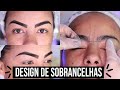 Design de sobrancelhas - Marcação de sobrancelhas na linha