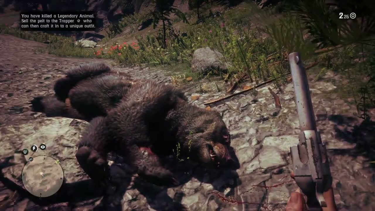 Red Dead Redemption 2 - Bear Fight