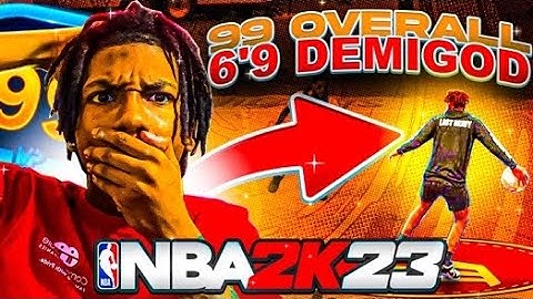 NBA2K23….But My 6’8 2Way Inside Out Playmaker is The Most VERSATILE BUILD at 99 OVERALL! 😈