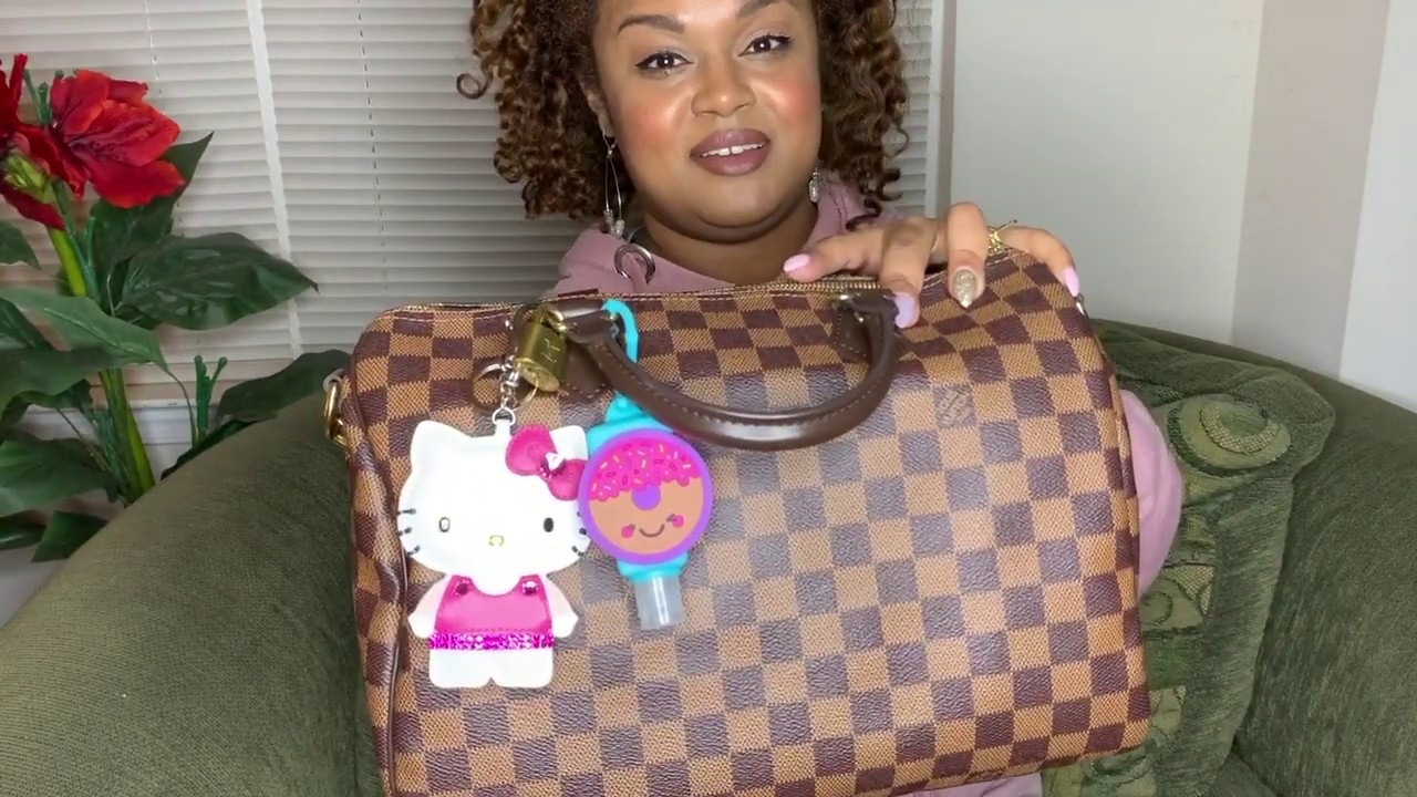 WHAT’S IN MY LOUIS VUITTON SPEEDY BANDOULIERE 30 l 2019 - YouTube