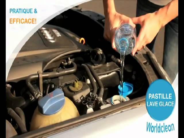 2 pastilles lave-glace = 10 litres disponible sur norauto.fr 