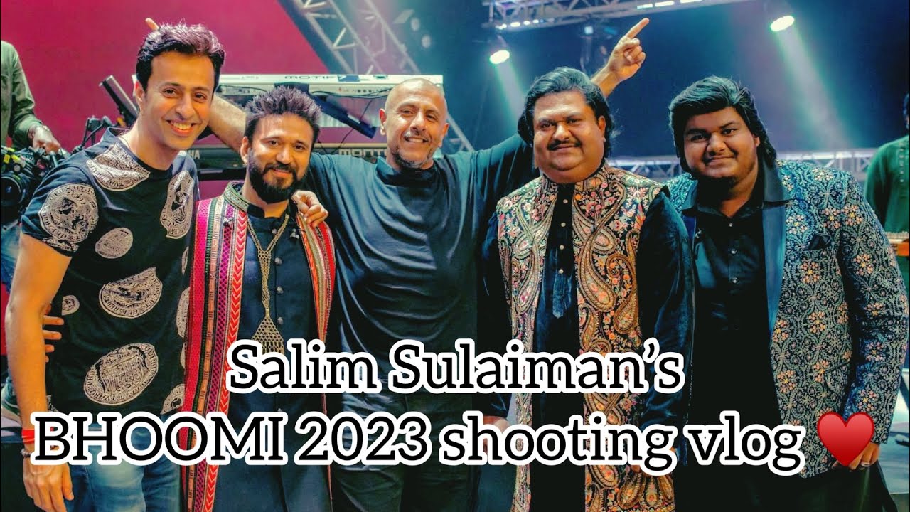 Aamir Mir and Osman Mir on the Bhoomi 2023 shoot