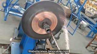Production process of copper tape screen