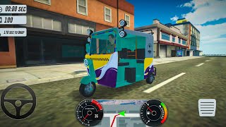 City Tuk Tuk Taxi Auto Rickshaw Simulator - City Taxi Driving Android Games 2021 screenshot 5