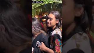 Kajol Drunk Doughter Nysa Devga Cle In Saree With Hot Bluose Enjoy Diwalibold Scene Of Nysa