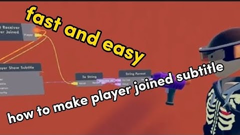 how to make a player joined subtitle (fast and easy)