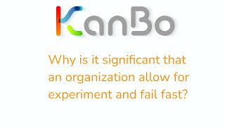 Experiment and Fail Fast in Large Business