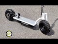 Make Front and Rear Single Arm Electric Scooter 350w - Diy