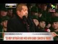 El presidente de Venezuela, Hugo Chávez, expresó sus suspicacias sobre el cáncer que afecta a algunos presidentes de Sudamérica