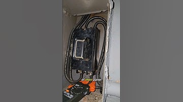 Part 2 of old smokey the melting 100 amp fused disconnect replacment. Simon Electric