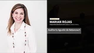 Marian Rojas estará el 3 de noviembre en el Colegio de Ingenieros de Caminos, Canales y Puertos