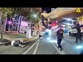 Man Pulls Gun & Fires at Two People in Front of Police