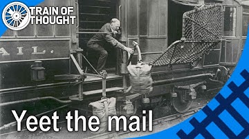 How mail trains collected letters without stopping - Post Trains