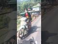 Crossing a bridge in North Vietnam river village (IMG 43161)