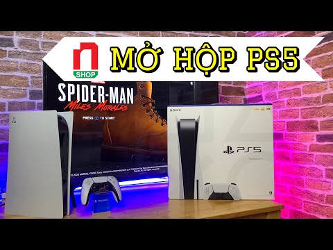 Mở hộp máy chơi game PS5 và cùng nShop chơi thử game đồ họa siêu đẹp trên Playstation 5