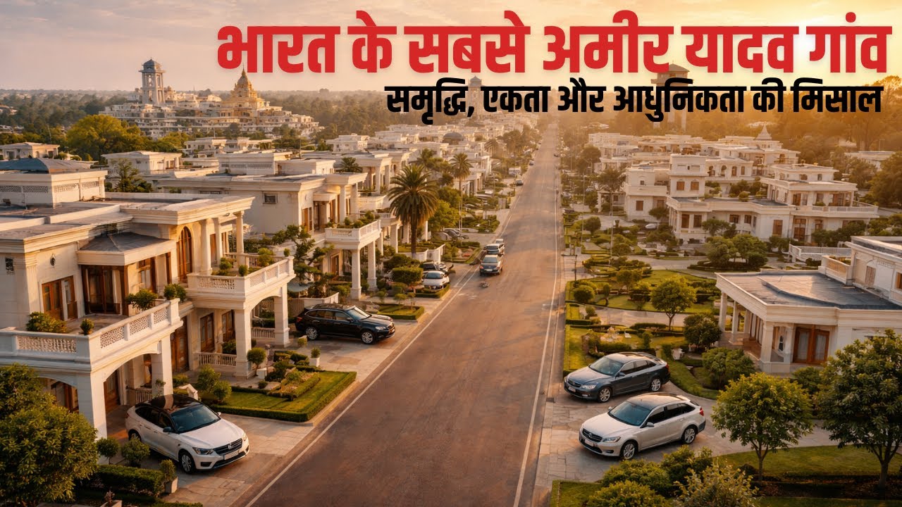 भारत के सबसे अमीर यादव गांव | समृद्धि, एकता और आधुनिकता की मिसाल | Soldier's Voice | Dr. TC Rao