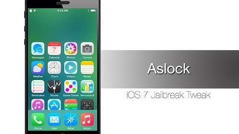 Aslock allows you to swipe down on the Springboard to lock your device - iPhone Hacks