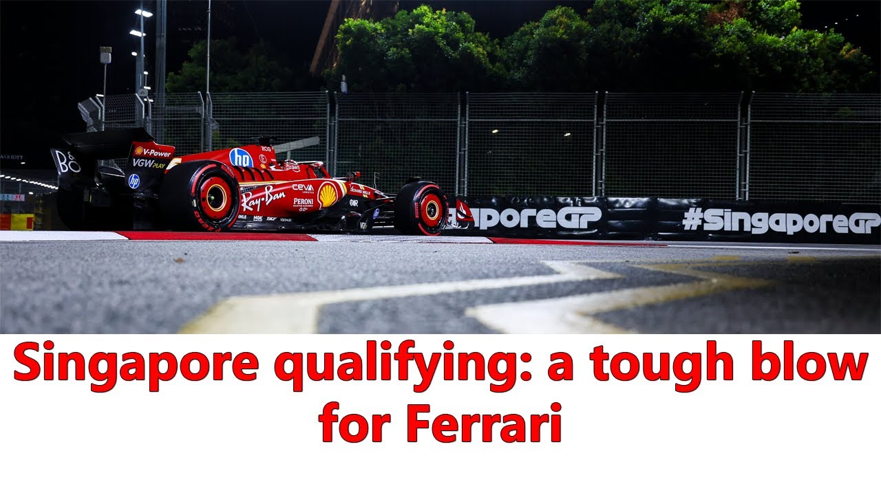 Харакири Ferrari из-за перегретых шин лишает нас возможности пройти квалификацию в Марина-Бэй | О...