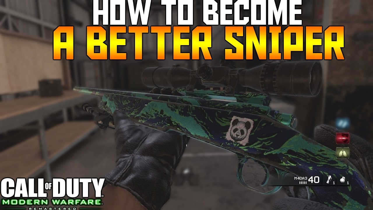 "HOW TO BECOME A BETTER SNIPER IN MWR" (MWR Tips & Tricks) - YouTube