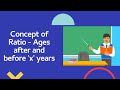 Concept of Ratio - Ages after & before 'x' years #QuantitativeAptitude #CAT #XAT #SNAP #NMAT #IIFT