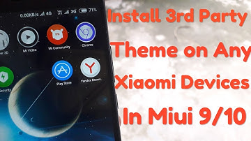 [2018]Install 3rd Party Theme on any Xiaomi device in Miui 9/10 l SUNIL RAWAT