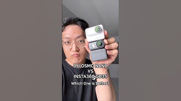 DJI Osmo NANO VS Insta360 GO3S! Which One is better?