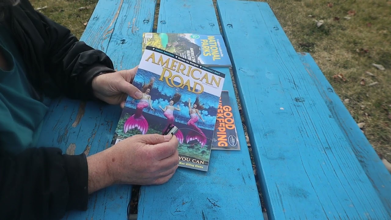 Magazine Page Turning ASMR