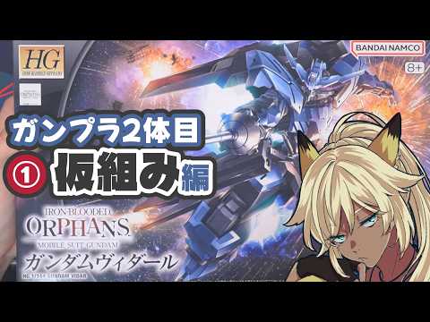 【初心者】①HGガンダムヴィダールを作る！｜仮組み編【ガンプラ2体目】
