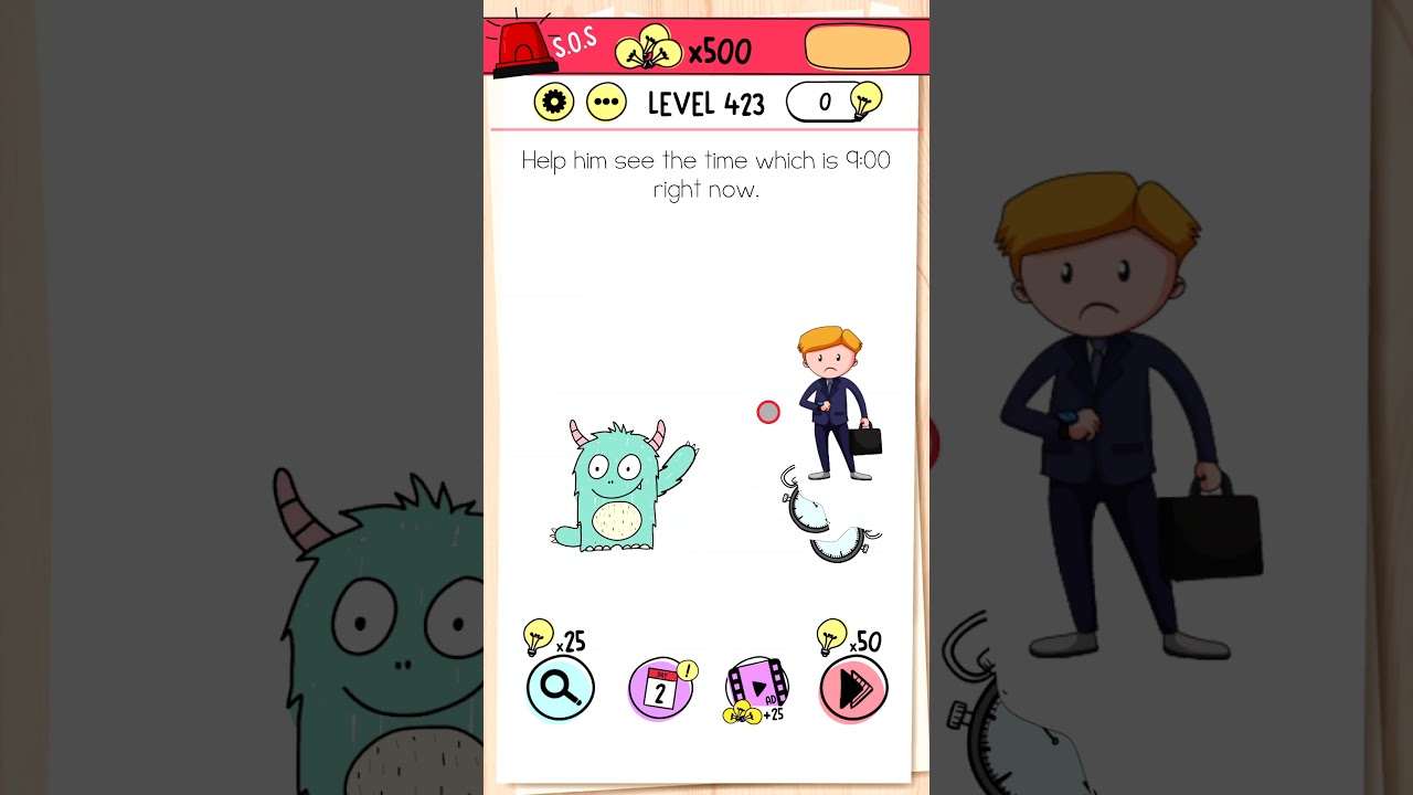 Brain Test: Tricky Puzzles Level 423 - YouTube