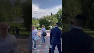 Пожар возле "Атакента"