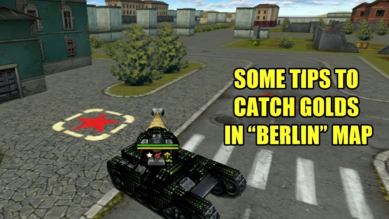 Tanki Online Some Tips To Catch Golds In Berlin Map Youtube - tanki online mapisland roblox