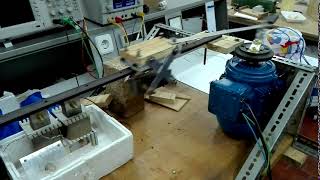 HTS linear Generator - Experimental tests