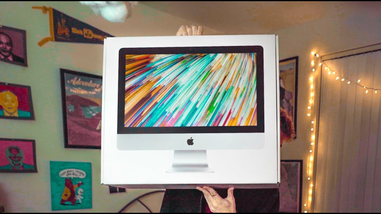 2019 iMac vs 2017 iMac 21.5 inch 4K UNBOXING - YouTube