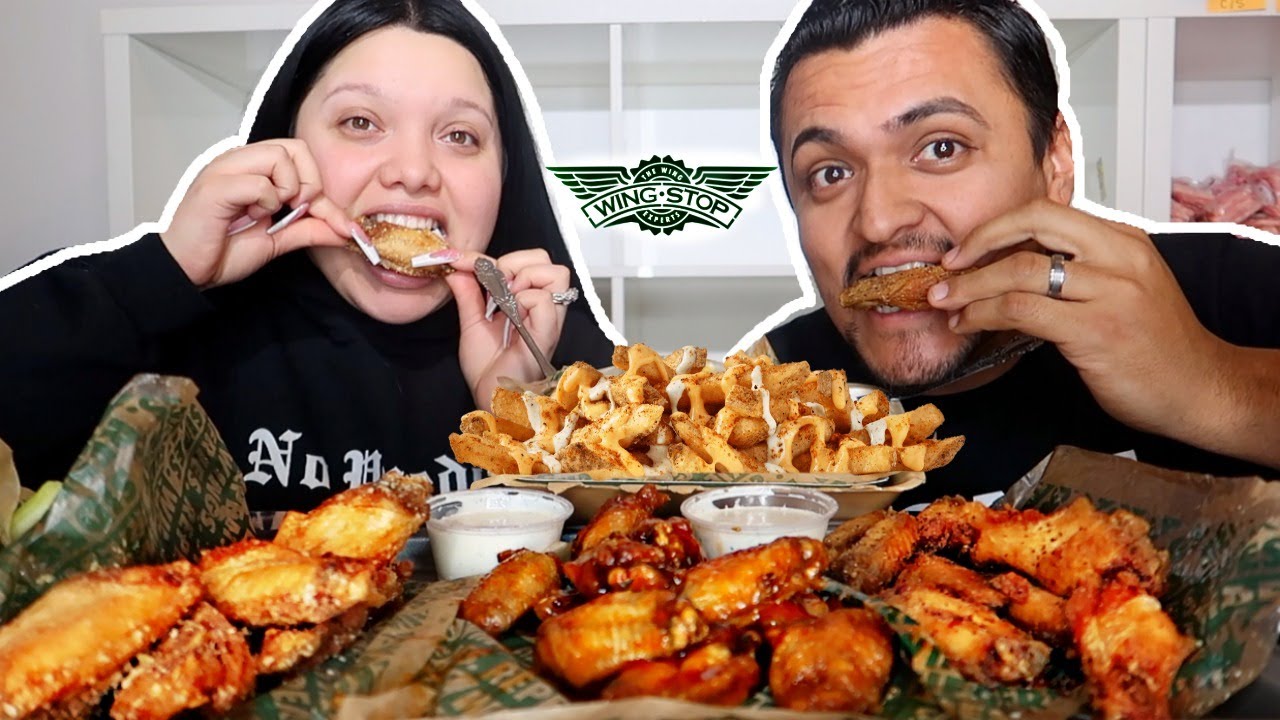 WINGSTOP MUKBANG WITH WIFE