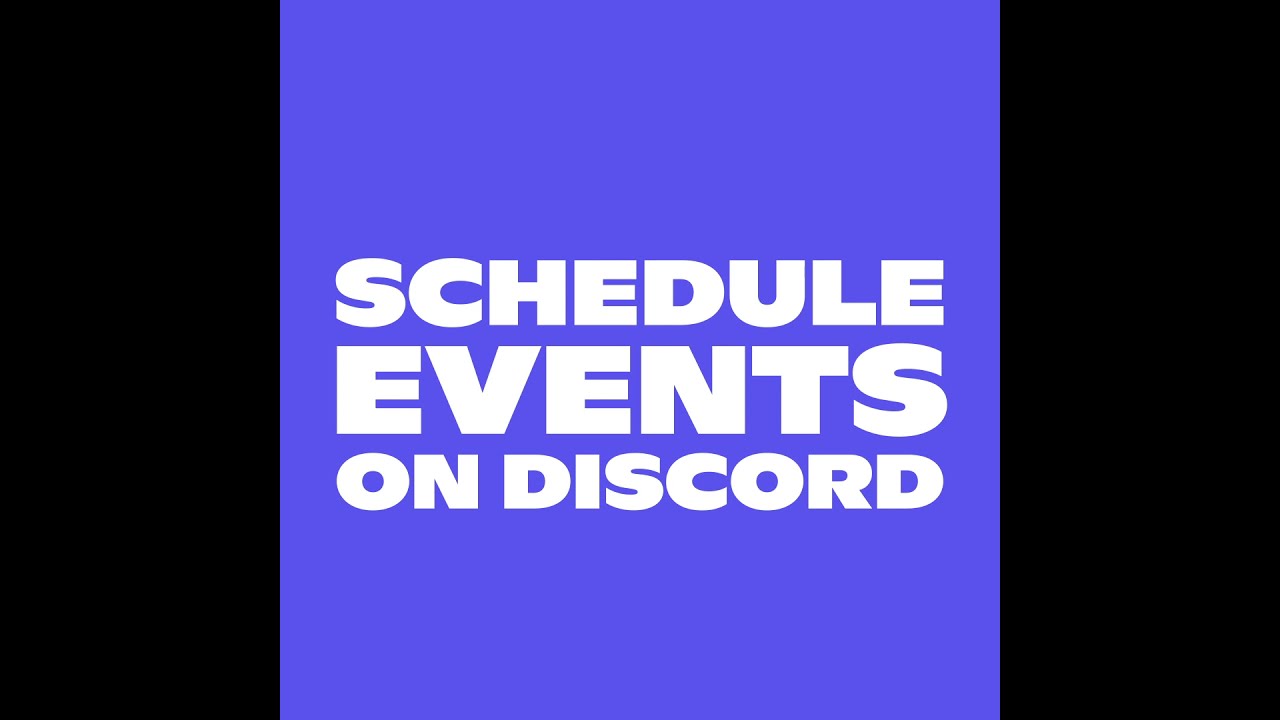 Scheduled Events - Scheduled Events