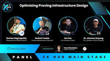 Optimizing Proving Infrastructure Design - ZK Hub Main Stage