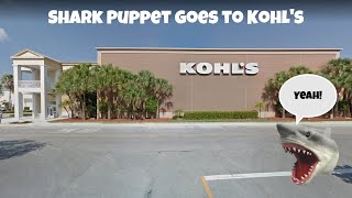 SB Movie: Shark Puppet goes to Kohl's!